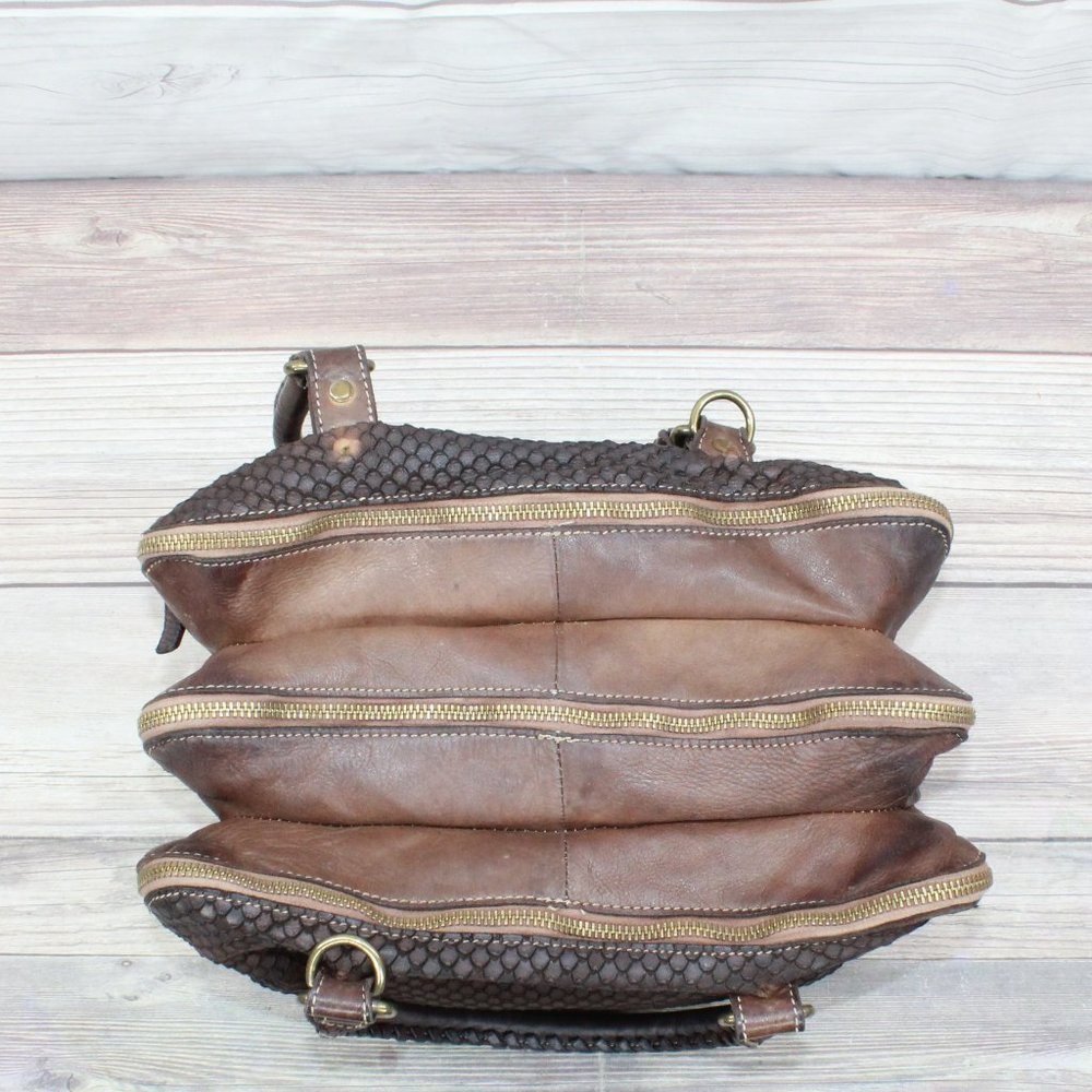 Elegant Brown Women's Handbag - Picture 6 of 9
